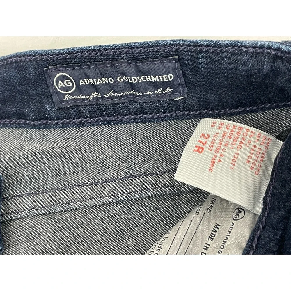 AG Adriano Goldschmied Jeans Womans 27R The Legging Super Skinny Fit‎ Blue Denim